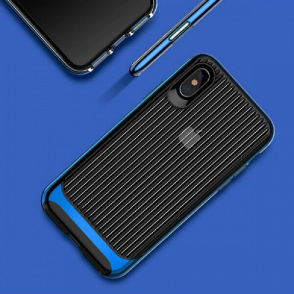 

Бампер от Usams для iPhone X/Xs (80000000006666-blue-x)