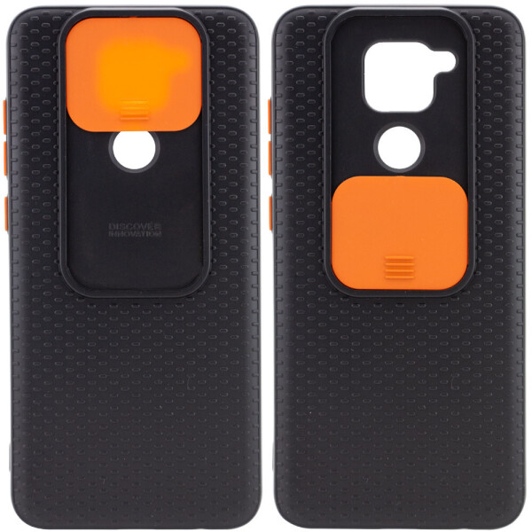 

Чехол Camshield Black TPU со шторкой защищающей камеру для Xiaomi Redmi Note 9 / Redmi 10X Черный / Оранжевый (is_00000038494_4)