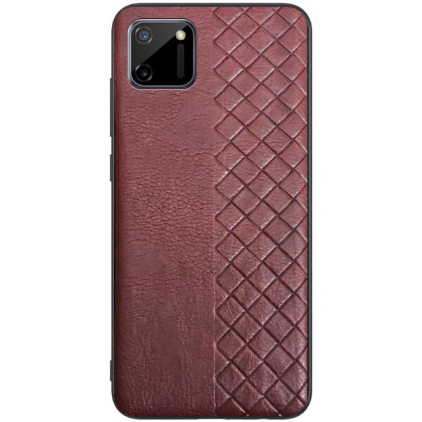 

Кожаная накладка WeaveSide (PU) для Realme C11 Темно-коричневый (is_00000038490_3)