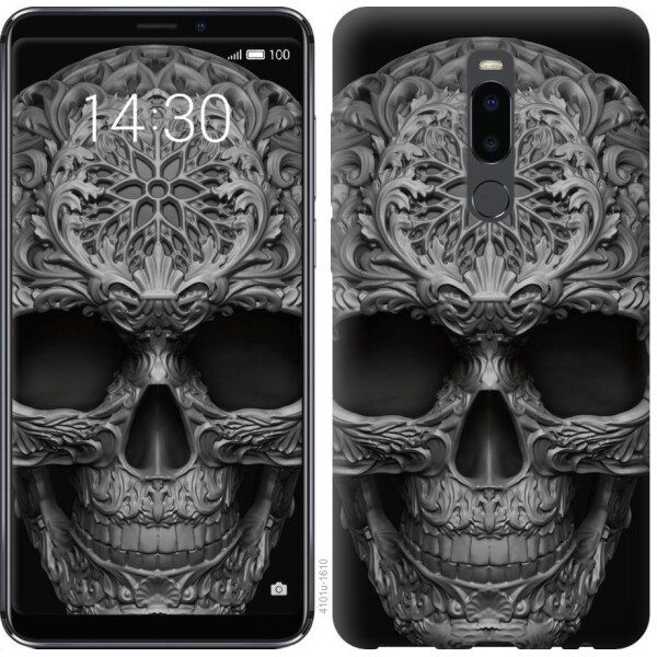 

Чехол на Meizu Note 8 skull-ornament (04798)