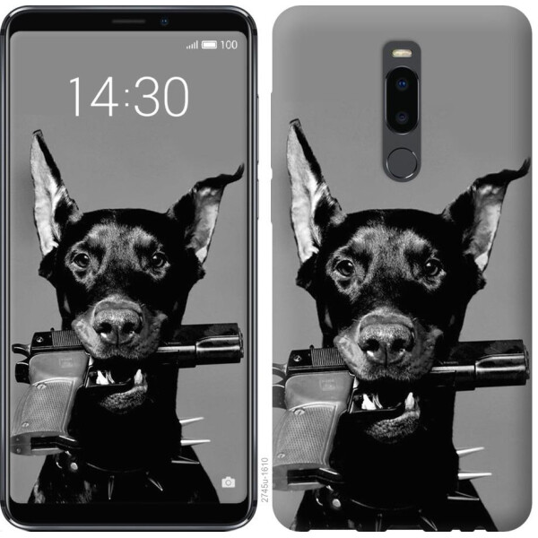 

Чехол на Meizu Note 8 Доберман (04798)