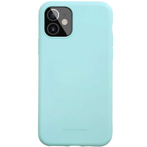 

TPU чехол Molan Cano Smooth для Apple iPhone 12 mini (5.4") Бирюзовый (is_00000038443_1)