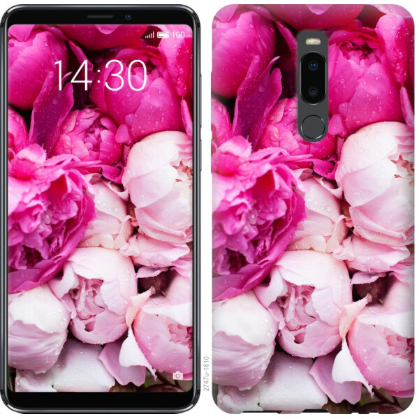 

Чехол на Meizu Note 8 Розовые пионы (04798)