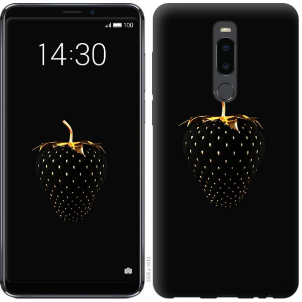 

Чехол на Meizu Note 8 Черная клубника (04798)