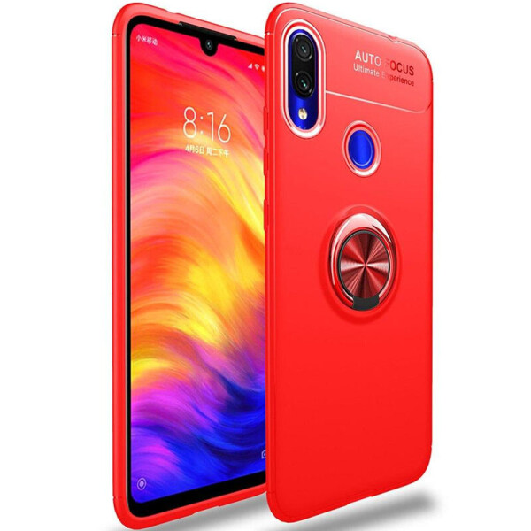 

TPU чехол Deen ColorRing под магнитный держатель (opp) для Xiaomi Redmi Note 7 / Note 7 Pro /Note 7s Красный / Красный (is_00000038259_1)