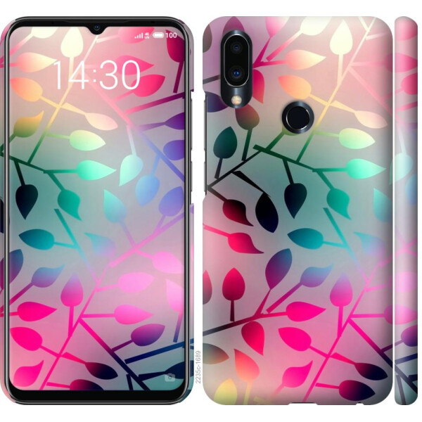 

Чехол на Meizu Note 9 Листья (04798)