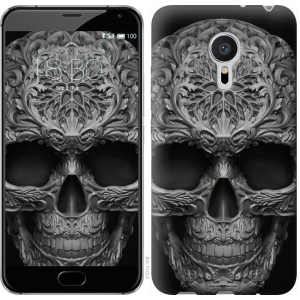 

Чехол на Meizu Pro 5 skull-ornament (04798)