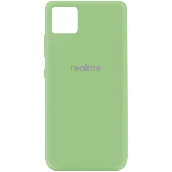 

Чехол Silicone Cover My Color Full Protective (A) для Realme C11 Мятный / Mint (is_00000038159_14)