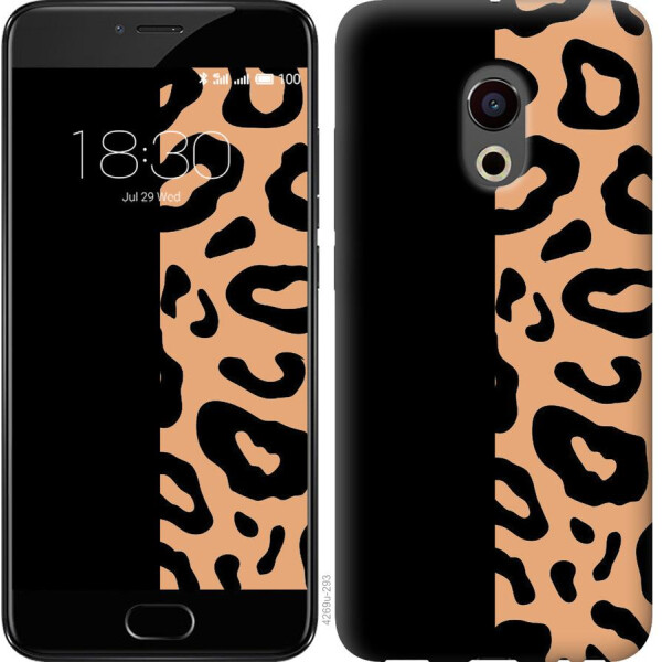 

Чехол на Meizu Pro 6 Пятна леопарда (04798)