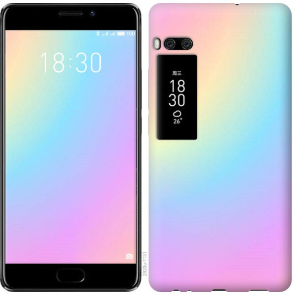 

Чехол на Meizu Pro 7 Plus Радуга 2 (04798)