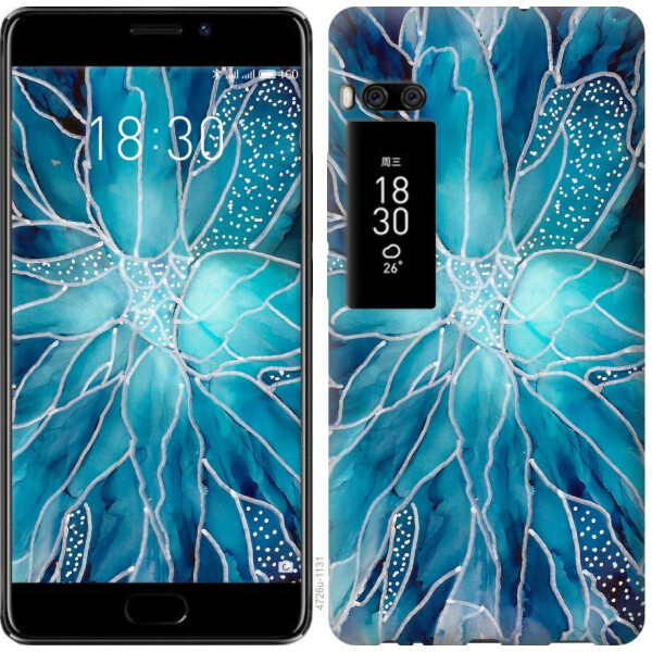 

Чехол на Meizu Pro 7 Plus чернило (04798)