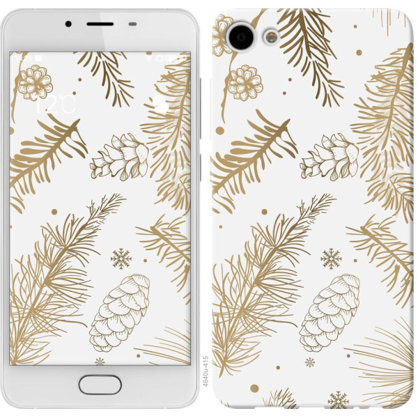 

Чехол на Meizu U10 Зимний (04798)