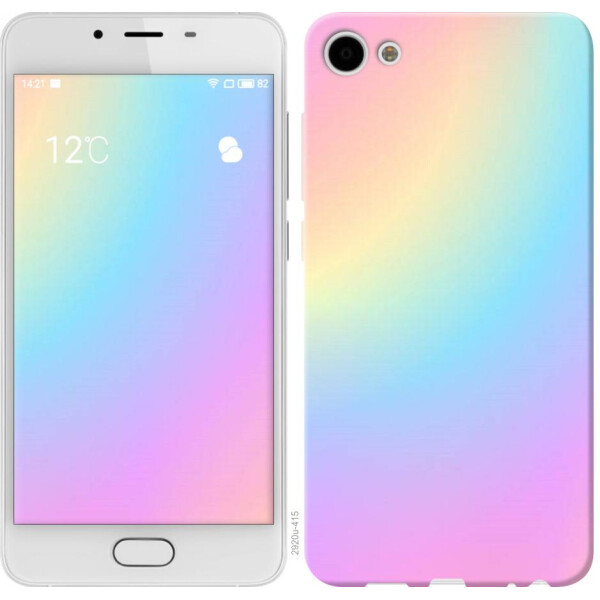 

Чехол на Meizu U10 Радуга 2 (04798)