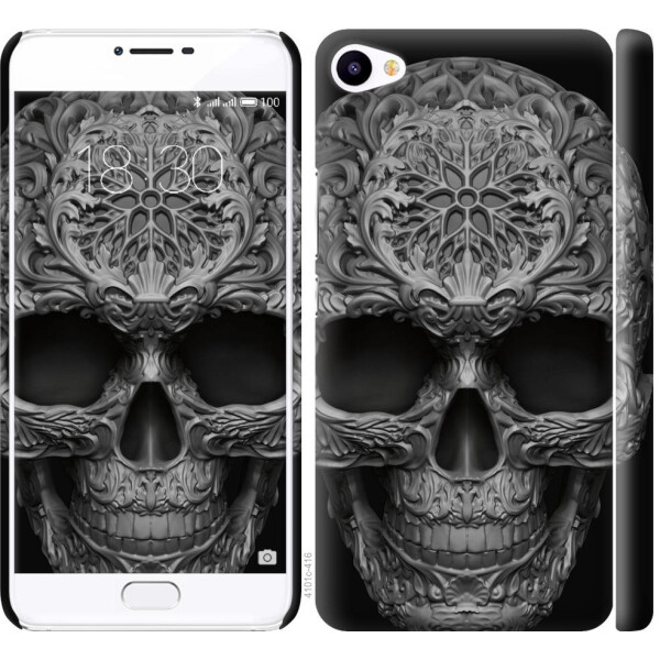 

Чехол на Meizu U20 skull-ornament (04798)