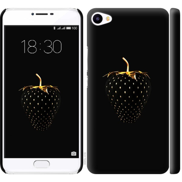 

Чехол на Meizu U20 Черная клубника (04798)