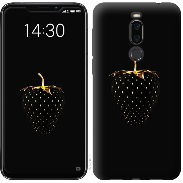 

Чехол на Meizu X8 Черная клубника (04798)