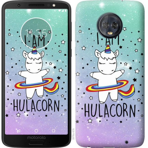 

Чехол на Motorola Moto G6 Plus Im hulacorn (04798)