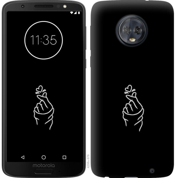 

Чехол на Motorola Moto G6 Plus Love You (04798)