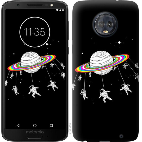 

Чехол на Motorola Moto G6 Plus Лунная карусель (04798)