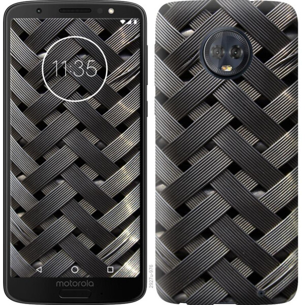 

Чехол на Motorola Moto G6 Plus Металлические фоны (04798)