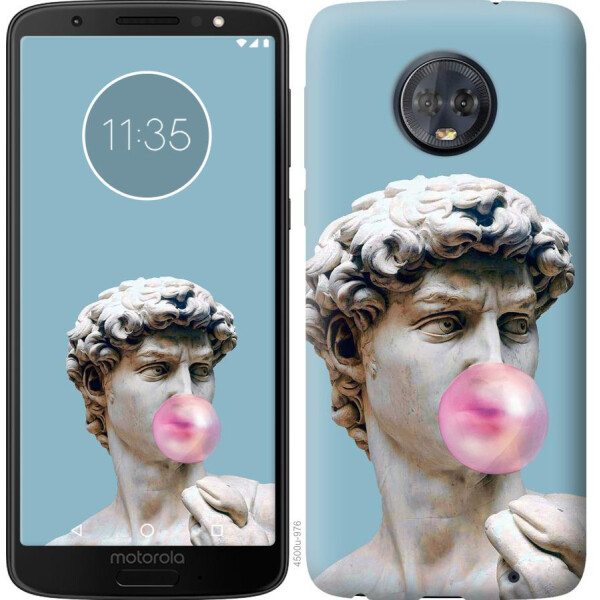

Чехол на Motorola Moto G6 Plus Микеланджело (04798)
