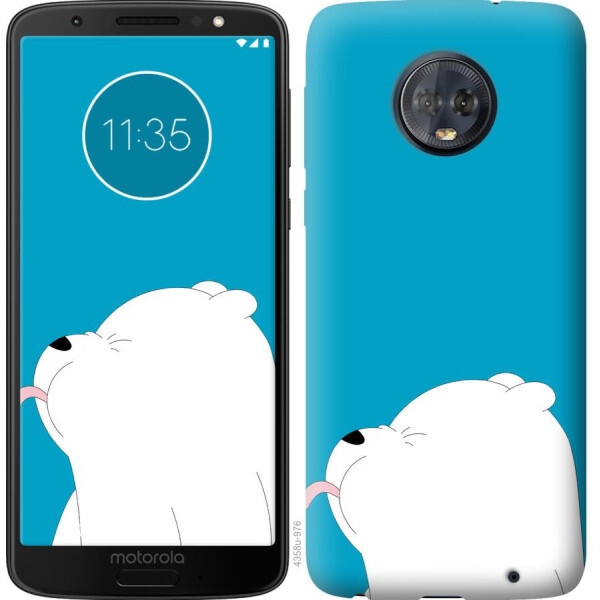 

Чехол на Motorola Moto G6 Plus Мишка 1 (04798)