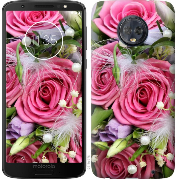 

Чехол на Motorola Moto G6 Plus Нежность (04798)