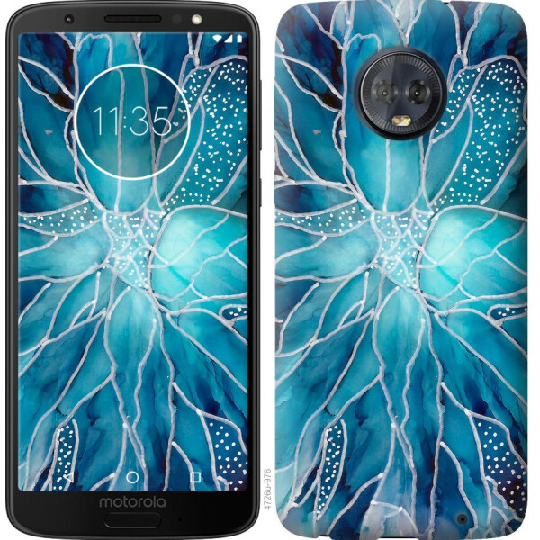 

Чехол на Motorola Moto G6 Plus чернило (04798)