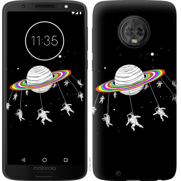 

Чехол на Motorola Moto G6 Лунная карусель (04798)