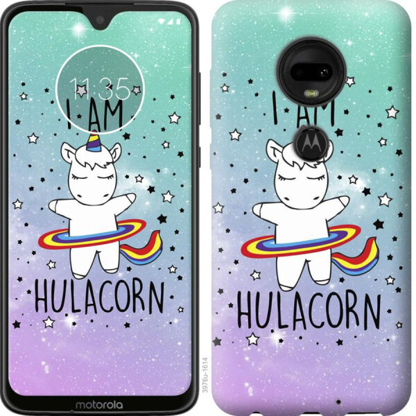 

Чехол на Motorola Moto G7 Im hulacorn (04798)