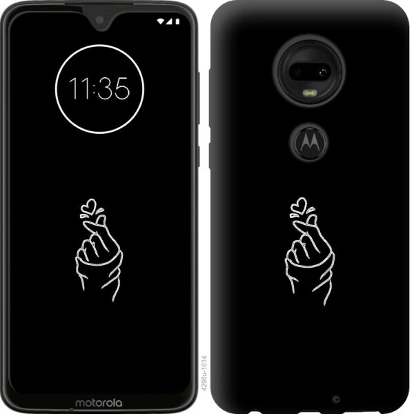 

Чехол на Motorola Moto G7 Love You (04798)