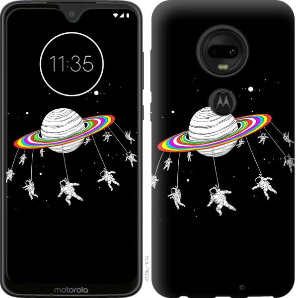 

Чехол на Motorola Moto G7 Лунная карусель (04798)