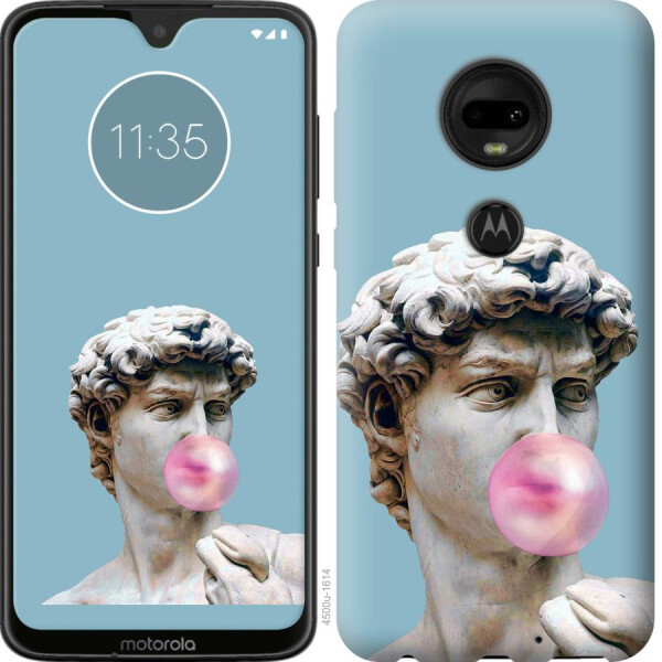 

Чехол на Motorola Moto G7 Микеланджело (04798)