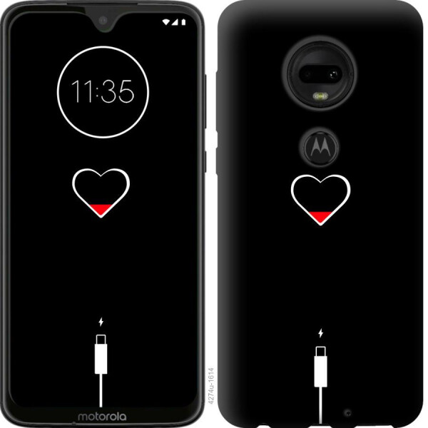 

Чехол на Motorola Moto G7 Подзарядка (04798)