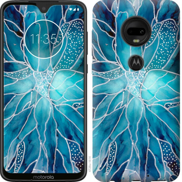 

Чехол на Motorola Moto G7 чернило (04798)