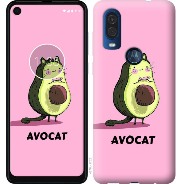 

Чехол на Motorola One Vision Avocat (04798)