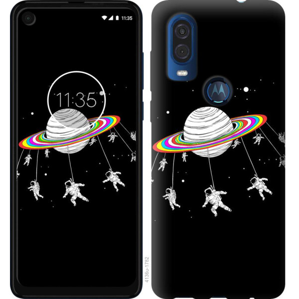 

Чехол на Motorola One Vision Лунная карусель (04798)