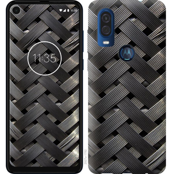

Чехол на Motorola One Vision Металлические фоны (04798)