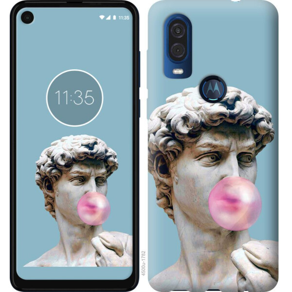

Чехол на Motorola One Vision Микеланджело (04798)