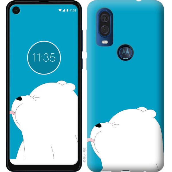

Чехол на Motorola One Vision Мишка 1 (04798)