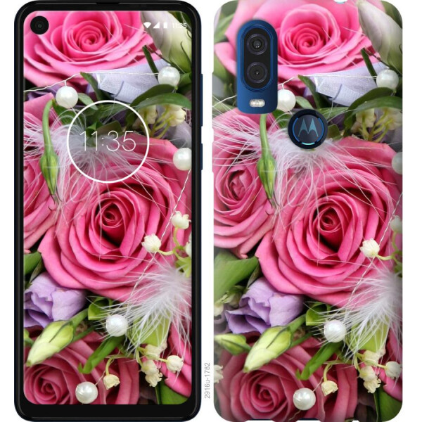 

Чехол на Motorola One Vision Нежность (04798)