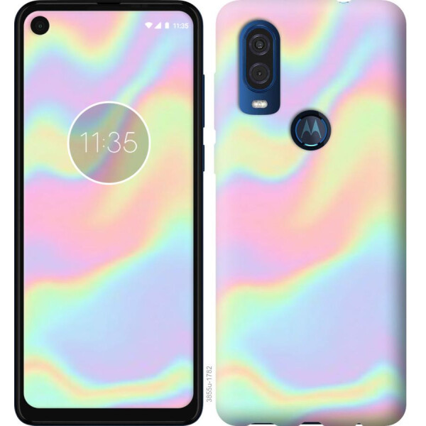 

Чехол на Motorola One Vision пастель (04798)