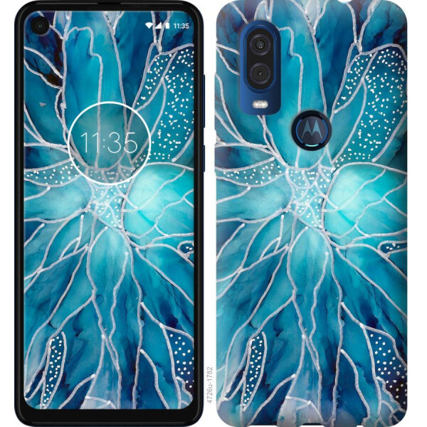 

Чехол на Motorola One Vision чернило (04798)