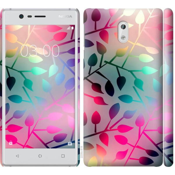 

Чехол на Nokia 3 Листья (04798)