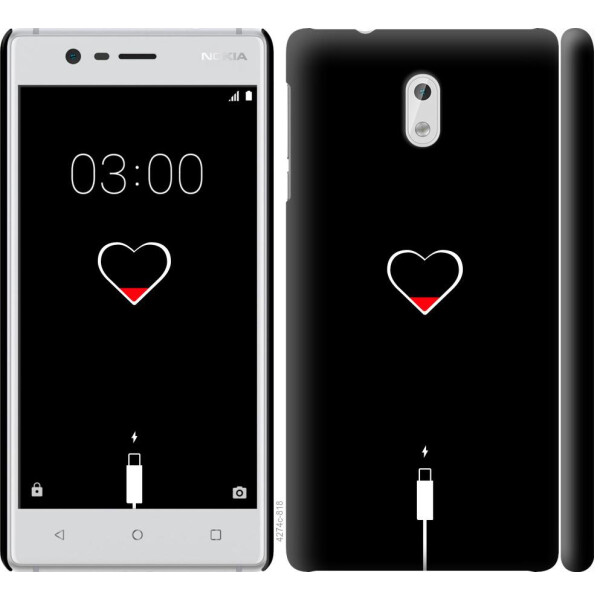 

Чехол на Nokia 3 Подзарядка (04798)