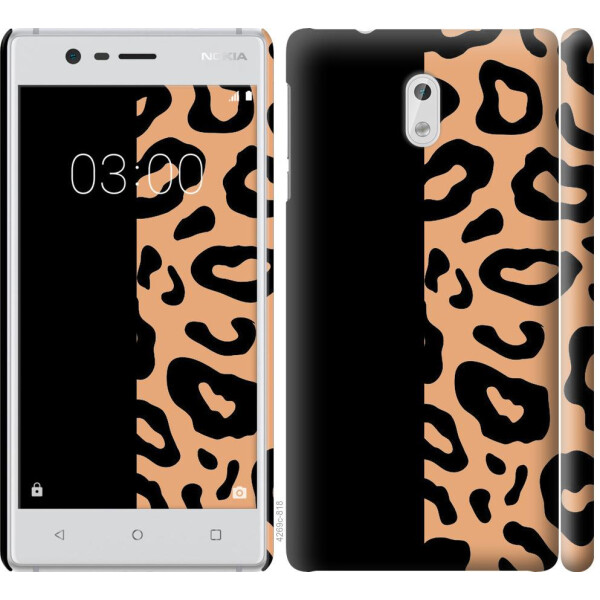 

Чехол на Nokia 3 Пятна леопарда (04798)