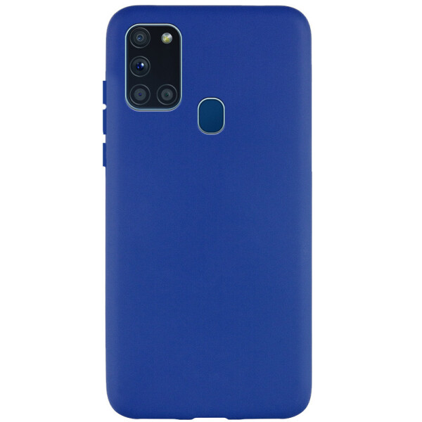 

Силиконовый чехол Candy для Samsung Galaxy A21s Синий (is_00000037786_5)