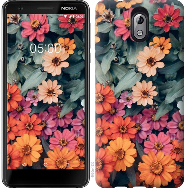 

Чехол на Nokia 3.1 Beauty flowers (04798)