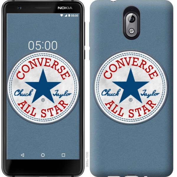 

Чехол на Nokia 3.1 Converse. All star (04798)