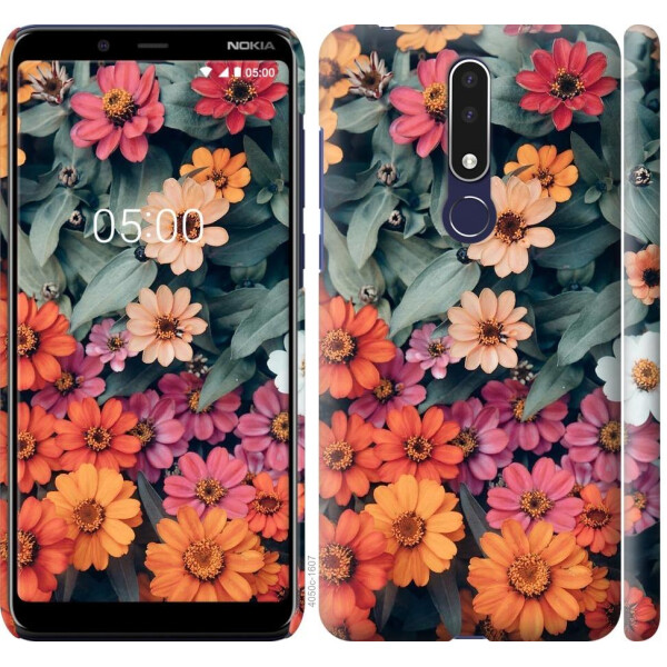 

Чехол на Nokia 3.1 Plus Beauty flowers (04798)